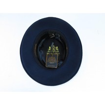 Men Bruno Capelo Hat Australian Wool Crushable Wide Brim GAMBLER GAM102 Navy image 2