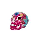 Day of The Dead DOD Medium Sugar Skull Lantern Flower Cut Out Pink 5.5&quot; L - $547.82 MXN