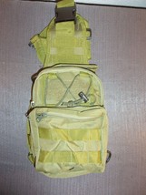 Tactical Chest Bag Backpack Military Sling Shoulder Cross Body Pouch OD Green - £19.37 GBP