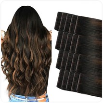 SUYYA Invisible Tape in Hair Extensions 100% Human Hair Virgin Seamless 18&quot; - £53.60 GBP