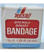 Rexall Sterile Gauze Bandage vintage advertising product - $169.99 MXN