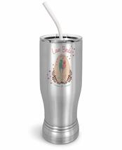 PixiDoodle Valentine&#39;s Day Love Birds Insulated Coffee Mug Tumbler with Spill-Re - £26.41 GBP+