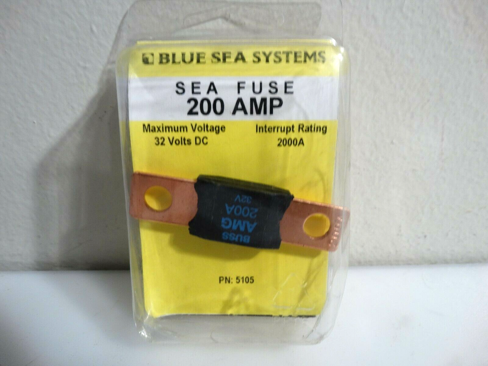 Blue Sea 5105  Fuse 200 Amp Marine 12V 24V 32V DC - $9.90