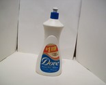 Vintage DOVE Dishwashing Liquid Dish Soap Detergent Cleaner Plastic Bott... - $14.84