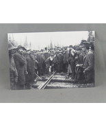 Vintage Postcard - The Last Spike Canadian Railway Print - Wayside Press - $15.00