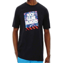 Nike Mens Kick Game Floral Tee Size X-Small Color Black - £33.50 GBP
