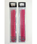 (2) YSPark 334 Professional Hairdressing Cutting Barbering Combs - PINK - $278.90 MXN