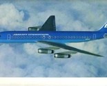  Braniff International DC-8 Flying Colors Poster Con Colores Triunfrales - £47.60 GBP