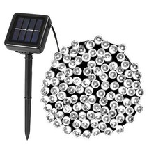 Solar String Lights LED Solar Power Fairy String Light 22M 200 LEDs 8 Lightin... - £27.72 GBP