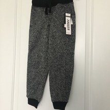 Southpole Boys Marled Black Fleece Jogger Pants Pockets Athletic Size Small - $29.40