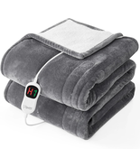 Electric Heated Blanket Twin - 62&quot;X84&quot; Heating Bed Blankets Throw with 1... - $978.85 MXN