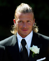 David Beckham In Wedding Tuxedo Color 8X10 Photo - £7.66 GBP
