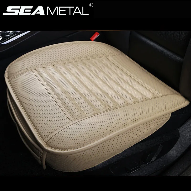 Universal Leather Car Seat Covers interior Automobiles Seats Cover Mats Auto - £15.22 GBP+