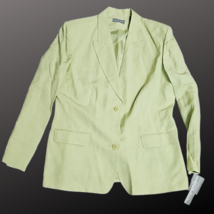 Kate Hill Green Suit Jacket Pants 14/16 image 3