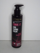 L&#39;Oreal Curve It Curl Taming Cream #3 Strong Hold Fights Frizz 6.8 fl. o... - £31.02 GBP