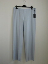 New GIORGIO ARMANI Pale Grey Wool Basic China Trouser Pants 42/8 - £118.23 GBP