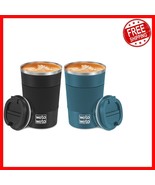 12 oz Vacuum Insulated Coffee Travel Mug - Hot &amp; Cold Beverage Keeper - $63.34 CAD