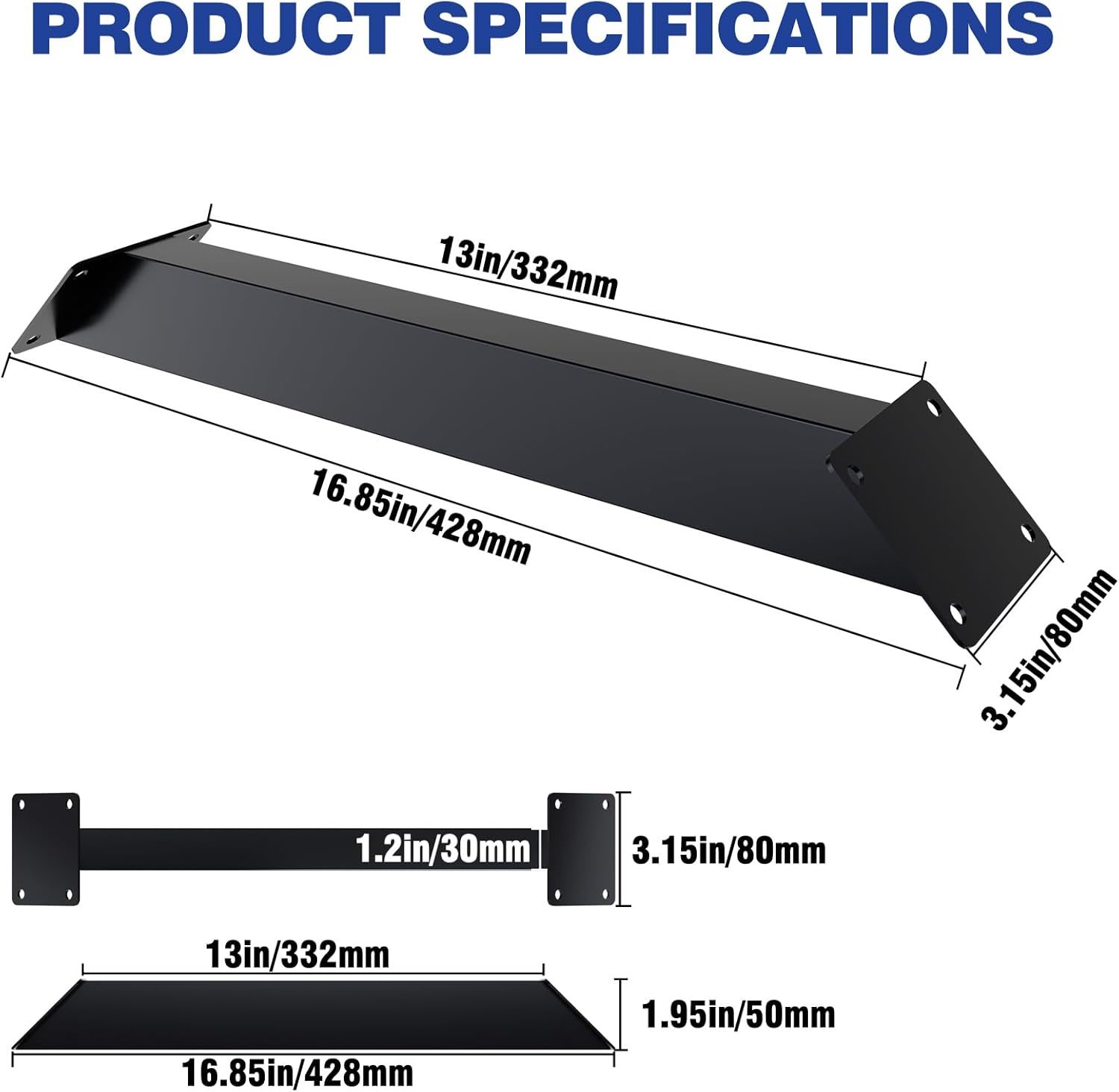 8-Piece 45-Degree Angle Support Bracket Kit – Heavy-Duty Steel Pergola Connectors, Powder-Coated, Rust-Resistant, For Patios, Carports, Gazebos & Cabins