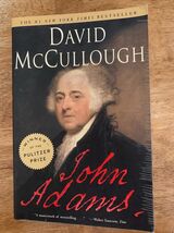 John Adams by David McCullough 2002 Touchstone Paperback 1st Ed. Never read - $8.00