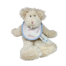 Uncle B EAN S HUGGLE-FLUFFS Creme Teddy Bear Stuffed Animal Plush Toy Rattle W Tag - £44.94 GBP