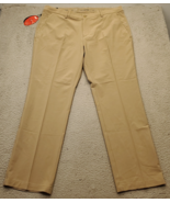 Greg Norman Golf Performance Pants Men&#39;s 42/32 Brown Slash Pocket Stretc... - $29.41