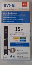 ⚡️NEW⚡️Eaton CHFN115A1CS CH 15A 1-Pole Dual Function AFCI/GFCI Circuit B... - $34.00