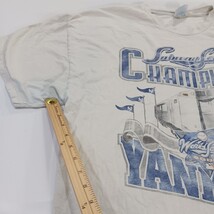 Vtg 2000 New York Yankees Subway Series Champions Mens XL White Graphic T-Shirt  image 6