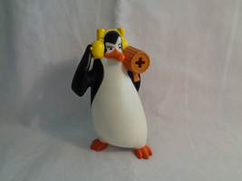 McDonald&#39;s 2014 Penguins Of Madagascar Kowalski Launcher Happy Meal Toy - £0.85 GBP