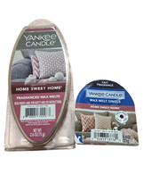 Yankee Candle Home Sweet Home Wax Melt Lot Of 2 Container  - $21.51