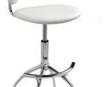 Benjara Will 26-31 Inch Adjustable Height Barstool Chair, Set of Two, Fa... - £317.10 GBP