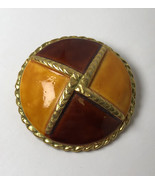 Signed Original by ROBERT Vintage ABSTRACT BROOCH Pin Costume Jewelry RE... - $47.42 CAD