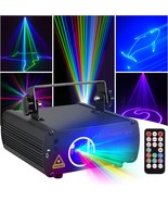 Ehaho Dj Laser Party Lights, 3D Animation Rgb Lazer Stage Lighting, Dmx5... - £144.92 GBP