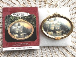 Hallmark Keepsake Thomas Kinkade Victorian Christmas Ornament 1st In Series New - £10.39 GBP