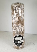 Holiday Time Burlap Ribbon 12 foot Decorative Fabric 10.5 X 12 Feet New ... - £9.57 GBP