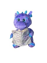 Dalton The Storytelling Dragon Plush Animated Cuddle Barn Recites 5 Tales VIDEO - £13.57 GBP