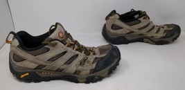 Merrell Mens Moab 2 Ventilator Hiking Shoes Size 11.5 Brown Suede Outdoor J06011 - £23.44 GBP