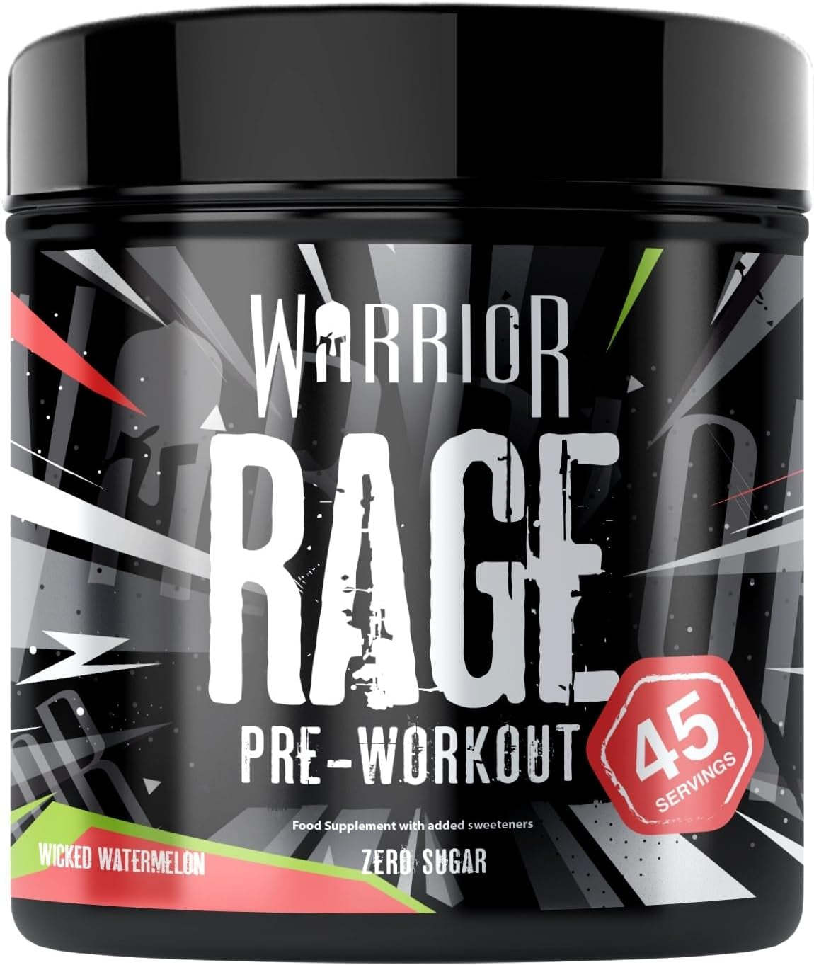 Warrior Rage - Pre-Workout Powder - 392G - Energy Drink Supplement with ... - $28.14