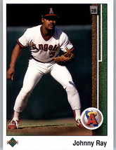 1989 Upper Deck 481 Johnny Ray  Los Angeles Angels - $0.99