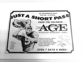 1971 Ad AGE Membership Department Stores, Oakland, Calif. - $167.57 MXN