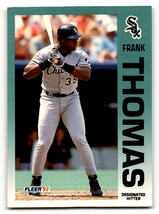 1992 Fleer #100 Frank Thomas EX/NM White Sox ID:59271 - $1.67