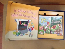 An item in the Entertainment Memorabilia category: DR SEUSS CHRISTMAS PROMO BOX WITH 2 VHS TAPES TESTED AND CD