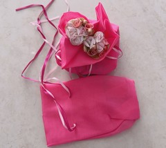 5pieces satin wedding candy bags,wedding favor,wedding Gift bags - $5.90