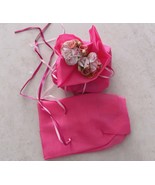 5pieces satin wedding candy bags,wedding favor,wedding Gift bags - $5.90