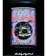 Def Leppard On Through The Night Trucker Zippo Lighter - $60.15 CAD