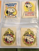 Snoopy The Peoples Choices Vote cards (4) 1980 Excellent - £31.45 GBP