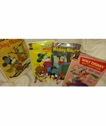 MICKEY MOUSE IS 100 YO..COLLECTOR PACK/4 GOLDEN AGE COMX.&amp; 4CLASSIC FIGS... - $741.45 MXN