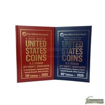 2025 Red Book, Price Guide and 2025 Blue Book, Handbook of U.S. Coins, H... - £25.73 GBP