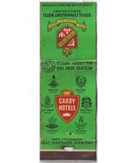 Matchbook Cover Cardy Hotels Royal Connaught Hotel Hamilton Excise Tax - £3.90 GBP