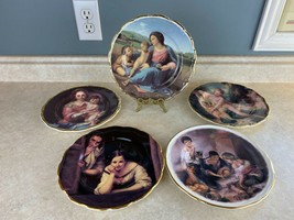 Sheltonian English Bone China Collectable Plates Lot Of Five - $14.89 CAD