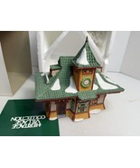 Dept 56 ALPINE VILLAGE SERIES Bahnhof 5615-4 Christmas HOUSE Heritage - $453.82 MXN